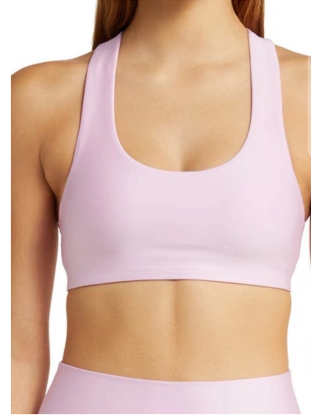 Alo Yoga Airlift Advantage Racerback Bra Sugarplum Pink Sz S 4-6